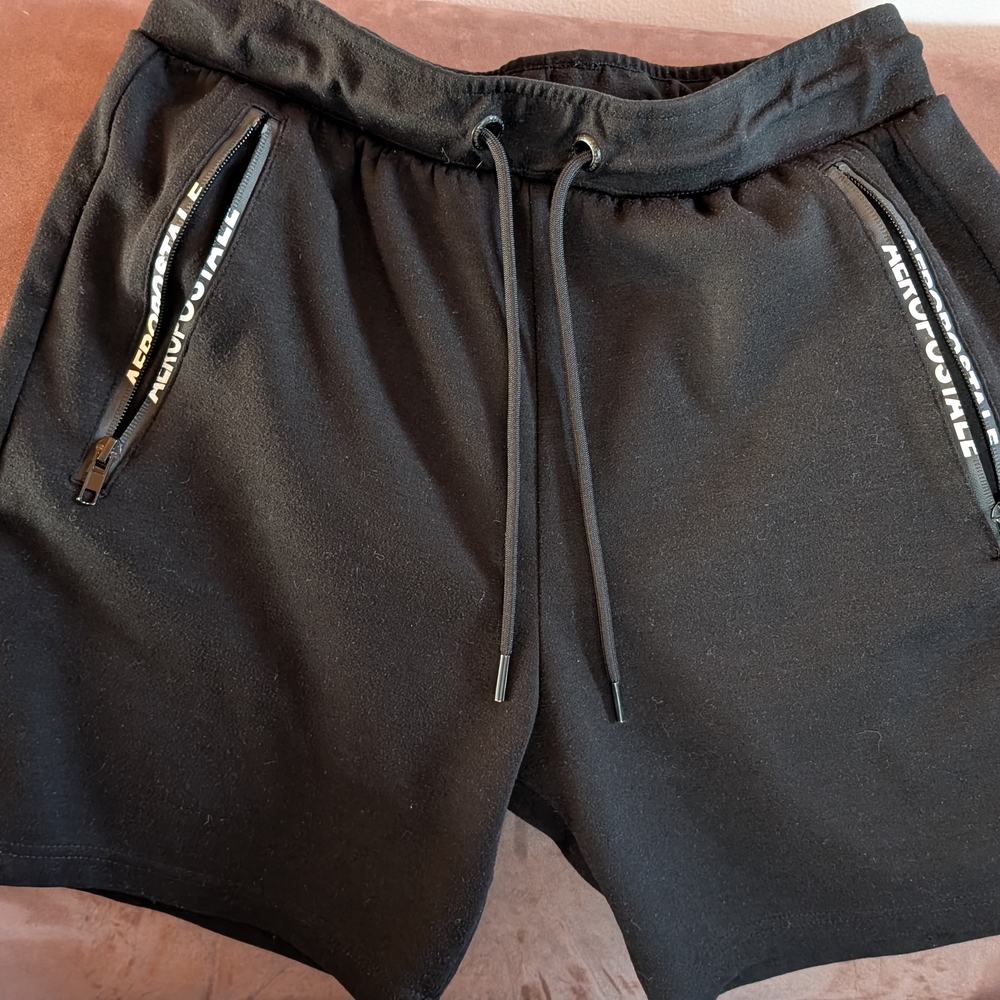 Aeropostale Black Men's Shorts